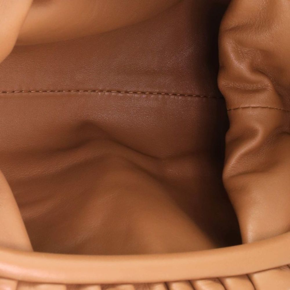 Bottega Veneta The Pouch Leather Mini Brown - Picture 6 of 7